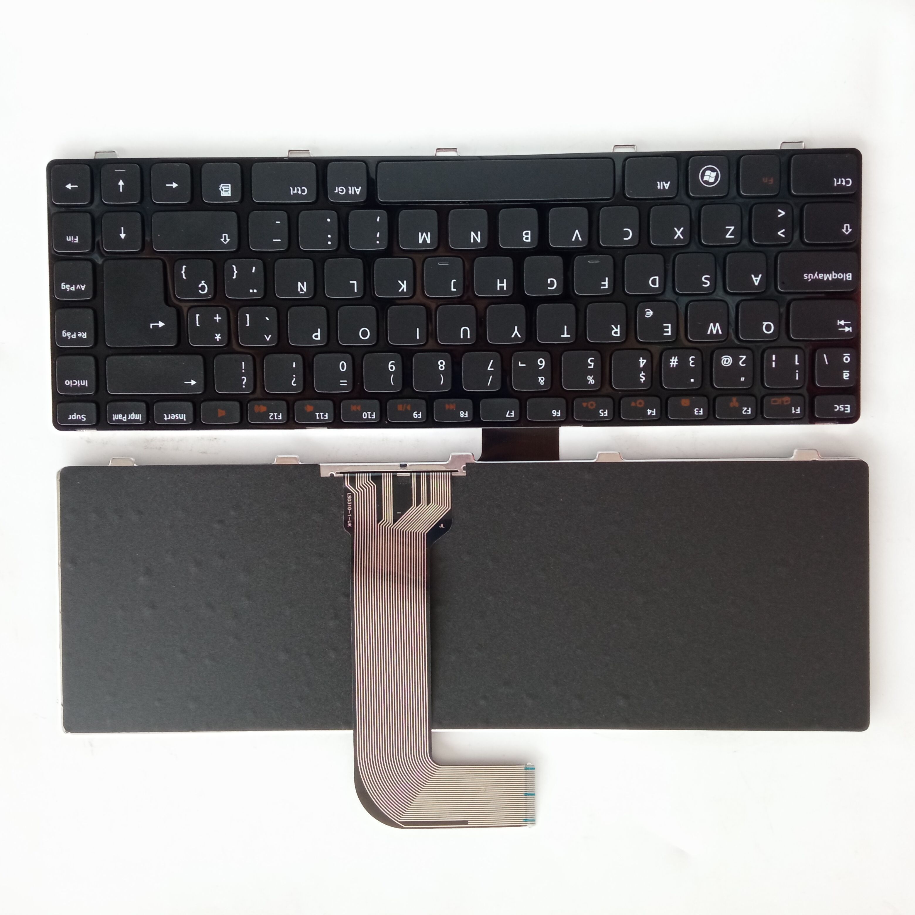 Picture of New Replacement Laptop Keyboard For DELL N4110/N4050/L502X/M4040/N5040V3450 BLACK FRAME BLACK (OEM) SP Layout